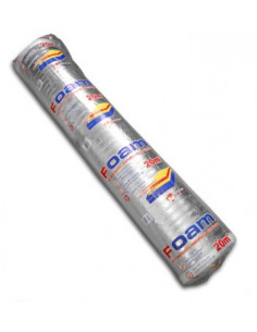 Bobina foam metalizado...