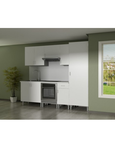 Columna 200x60x56cm Blanco