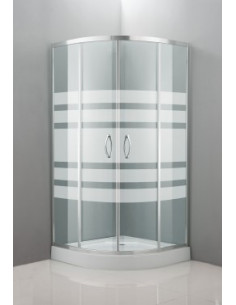 Mampara semicircular Jackie...