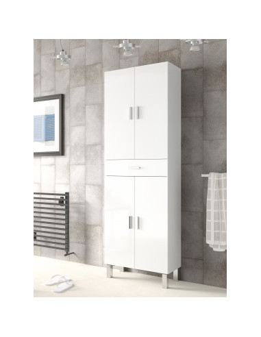 Columna Aruba 4 Puertas 1 Cajón...