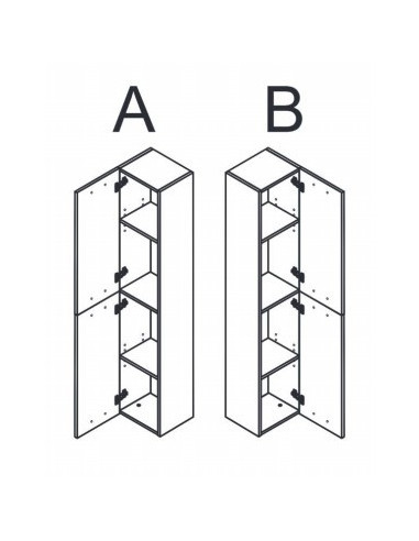 Columna Athena 2 puertas 150x35cm...