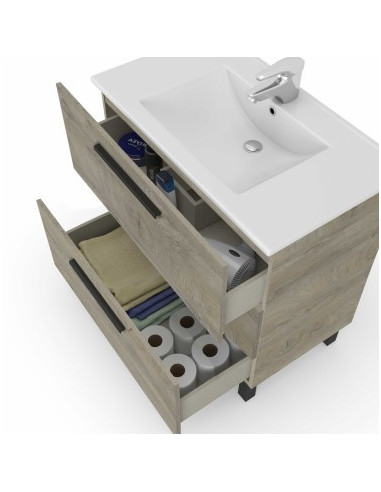 Conjunto Athena 80cm Roble Alaska...