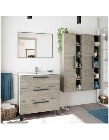 Conjunto Athena 80cm Roble Alaska...