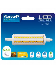 Bombilla LED R7s 5W-600lm....