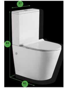 Inodoro WC Becrisa Serie...