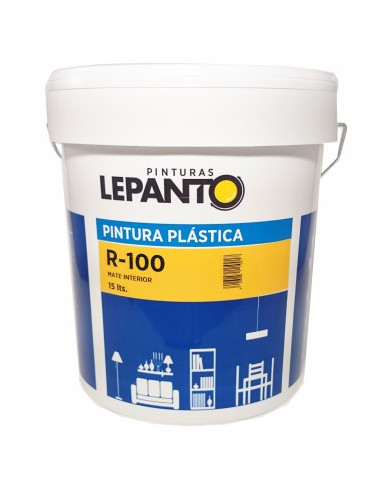 Pintura interior R-100 15L blanco