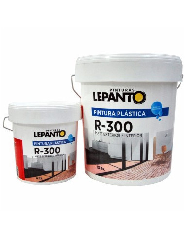 Pintura exterior R-300 hidrófugo 15L...