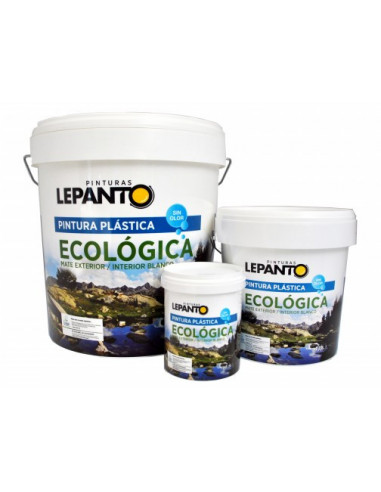 Pintura interior ecológica 15L blanco