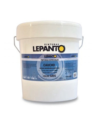 Impermeabilizante caucho 14L gris