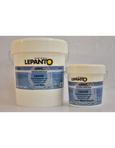 Impermeabilizante fibra caucho 4L verde