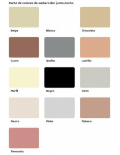 Webercolor junta ancha... 2