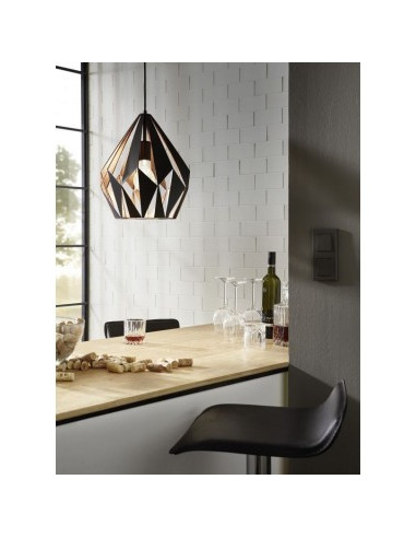 Lámpara de colgar CARLTON 1 49254 -...