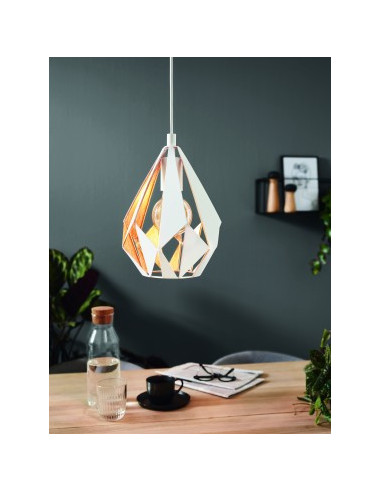 Lámpara de colgar CARLTON 1 43001