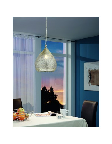 Lámpara de colgar MELILLA 49768 Ø33cm...
