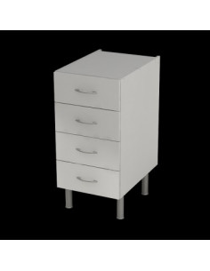 Módulo bajo 4 cajones...