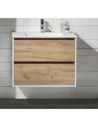 Conjunto Melanie 80cm Roble Rústico