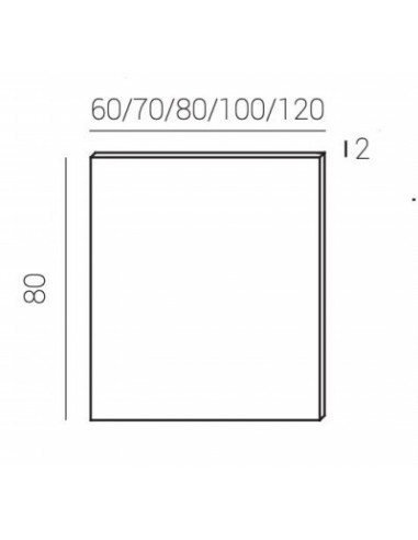Conjunto Melanie 80cm Roble Rústico