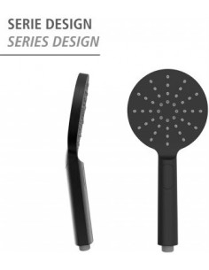 Mango ducha Design Negro... 2