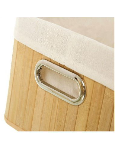 4 cestas bambú 41 X 28 X 18 cm