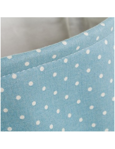 2 cestas tela azul 32 X 32 X 25 cm