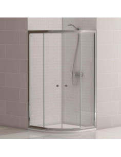 Mampara semicircular...