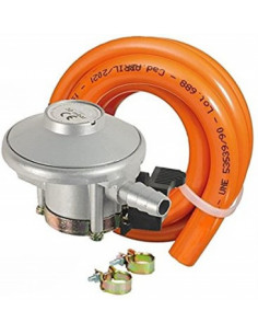 Kit butano. Regulador gas...