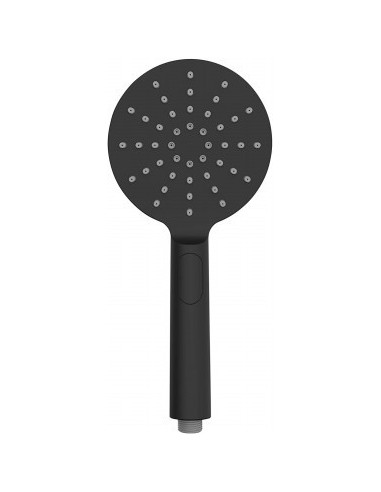 Mango ducha Design Negro 12cm 3...