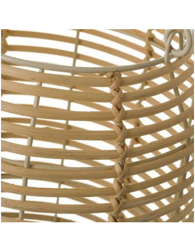 Farol portavelas ratán natural 21 X...