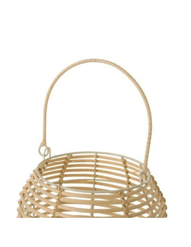 Farol portavelas ratán natural 21 X...