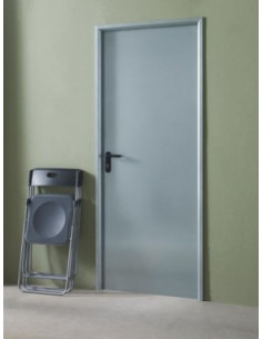 Puerta galvanizada ciega...