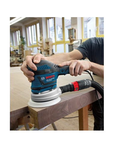 Lijadora excéntrica Bosch...
