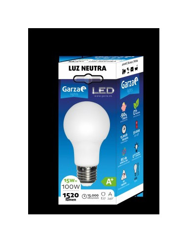 Bombilla LED Estándar E27 15W-1520lm....