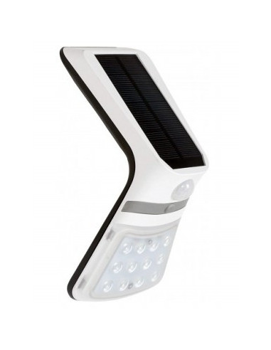 Aplique solar LED 1,5W 220lm Blanco